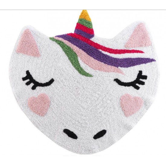 Χαλάκι στρόγγυλο Σχ.Zoelie 90cm poly/cotton Χαλάκι στρόγγυλο Σχ.Zoelie 90cm poly/cotton