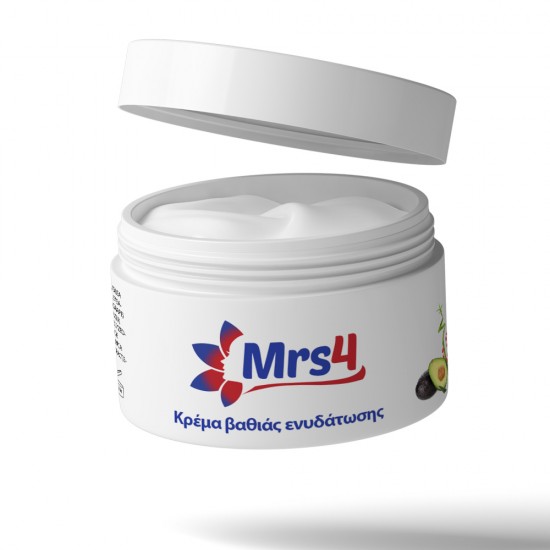 Κρέμα βαθιάς ενυδάτωσης Mrs4 πλούσια σε φυτικά έλαια Κρέμα βαθιάς ενυδάτωσης Mrs4 πλούσια σε φυτικά έλαια