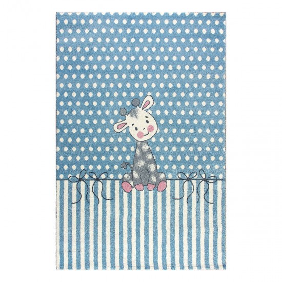 Χαλί Yolo Art 9504 - 133x190 Γαλάζιο Beauty Home