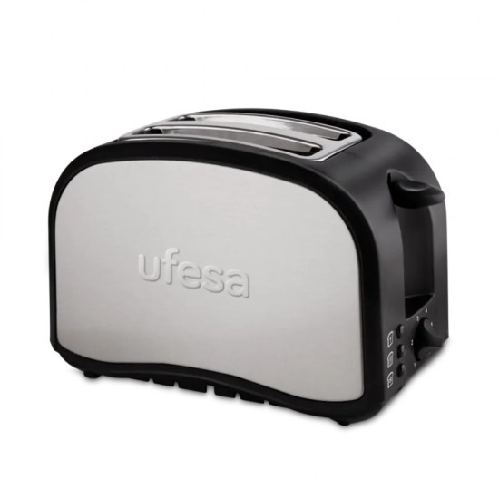 Φρυγανιέρα 2 Θέσεων Ufesa TT7985 Optima 800W Inox Φρυγανιέρα 2 Θέσεων Ufesa TT7985 Optima 800W Inox