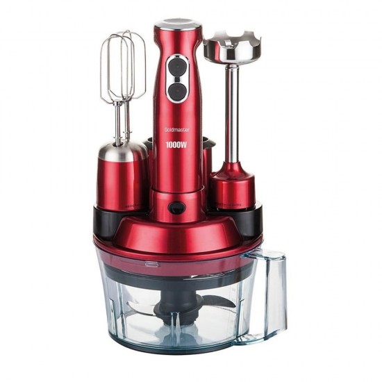 Food Processor Goldmaster Elena Max Κόκκινο GM-7239VK Food Processor Goldmaster Elena Max Κόκκινο GM-7239VK