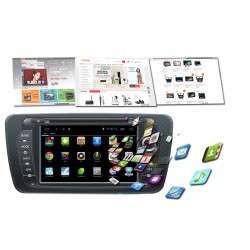 Ηχοσύστημα αυτοκινήτου 2DIN – Seat Ibiza – Android - KD-7004