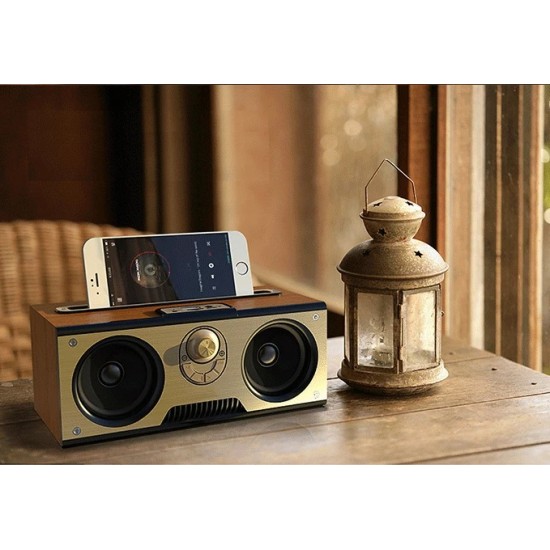 Ασύρματο ηχείο Bluetooth - KM-7 - 886359 - Dark Brown Ασύρματο ηχείο Bluetooth - KM-7 - 886359 - Dark Brown