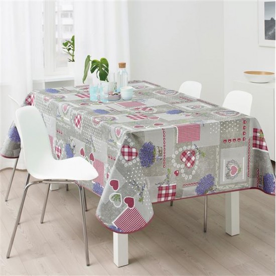 Τραπεζομάντηλο αλέκιαστο 150Χ150εκ Lavender Digital Print Τραπεζομάντηλο αλέκιαστο 150Χ150εκ Lavender Digital Print