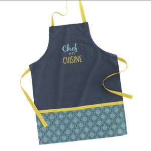 Ποδιά κουζίνας Σχ. Chef en cuisine  60x84cm 100% cotton - Image 1