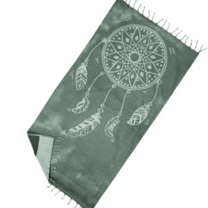 Πετσέτα θαλάσσης διπλής όψης  Σχ. Dream catcher 60% cotton-40% pol. - Image 1