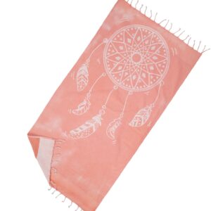 Πετσέτα θαλάσσης διπλής όψης  Σχ. Dream catcher 60% cotton-40% pol. - Image 1