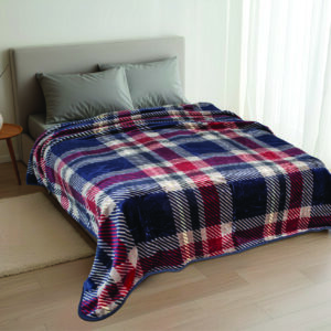 Κουβέρτα καρό Σχ.Marley 490 gsm 100% polyester - Image 1