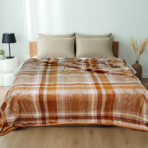 Κουβέρτα καρό Σχ.Marley 490 gsm 100% polyester - Image 1