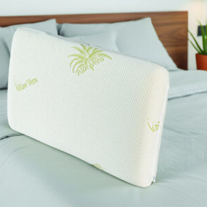 Μαξιλάρι ύπνου memory foam Aloe Vera 42x70cm - Image 1