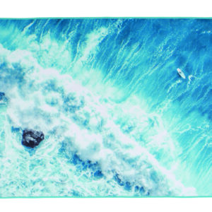 Πετσέτα θαλάσσης microfiber 75x150cm Σx. Ocean 100% polyester - Image 1