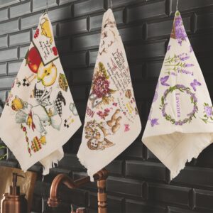 Πετσέτα κουζίνας βελουτέ  Σχ. Velour 100% cotton (συσκευασία των 12 τεμ.) - Image 1