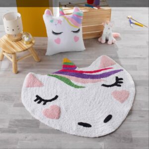 Χαλάκι στρόγγυλο  Σχ.Zoelie 90cm poly/cotton - Image 3