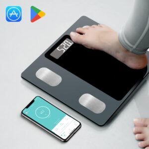 Smart Ζυγαριά Μπάνιου Telemax FG263LB με Λιπομέτρηση και Mobile App - Image 4