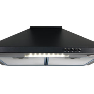 Απορροφητήρας Κουζίνας Καμινάδα 60cm Hausberg HB-1260NG Μαύρο - Image 2
