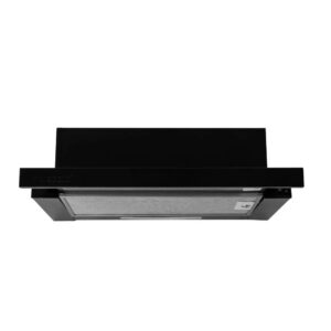 Απορροφητήρας Κουζίνας Συρόμενος 60cm Hausberg HB-1285NG Μαύρο - Image 2
