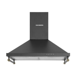 Απορροφητήρας Κουζίνας Καμινάδα 60cm Hausberg HB-1505RST Μαύρο Ρουστίκ - Image 1