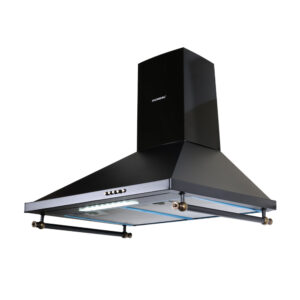 Απορροφητήρας Κουζίνας Καμινάδα 60cm Hausberg HB-1505RST Μαύρο Ρουστίκ - Image 4