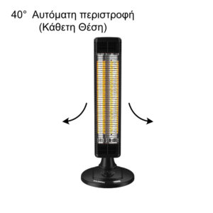 Θερμαντικό Κάτοπτρο Carbon Hausberg HB-8565NG 1000W - Image 4