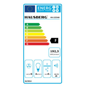 Απορροφητήρας Κουζίνας Ελεύθερος 60cm Hausberg HB-1225AB Λευκό - Image 5