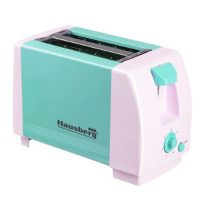 Φρυγανιέρα 2 Θέσεων Hausberg HB-150BL 750W (Μπλέ) - Image 2