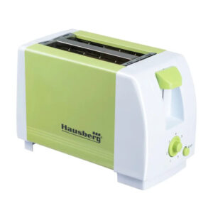 Φρυγανιέρα 2 Θέσεων Hausberg HB-150VR 750W ( Πράσινο ) - Image 2