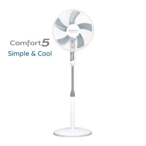 Ανεμιστήρας Επιδαπέδιος Telemax Comfort5 FS-1615M (White) - Image 2