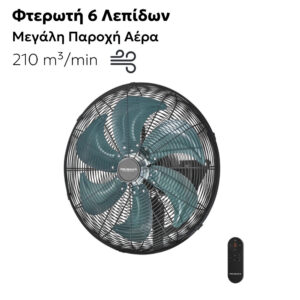 Ανεμιστήρας Επιτοίχιος DC χαμηλής κατανάλωσης Telemax FW50-DC20AR - Image 5