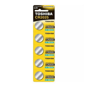 Μπαταρία Λιθίου TOSHIBA CR2025 3V 5 τεμ. (T-167258) - Image 1