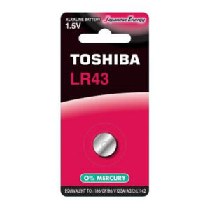 Αλκαλική Μπαταρία TOSHIBA LR43 1.5V (LR43 BP-1C) - Image 1