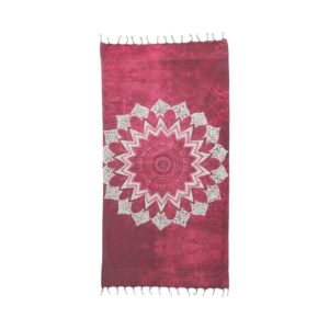 Πετσέτα θαλάσσης διπλής όψης  Σχ. Boho 60%cotton-40% pol. - Image 2