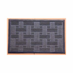Πατάκι εξώπορτας ανάγλυφο Σχ.1073 45Χ75cm 100% polypropylene - Image 1