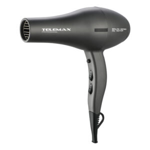 Επαγγελματικό Σεσουάρ Μαλλιών Telemax BELLA - 2200W Ανθρακί - Image 2
