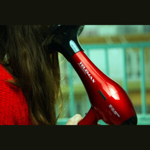 Επαγγελματικό Σεσουάρ Μαλλιών Telemax BELLA - 2200W Κόκκινο - Image 3