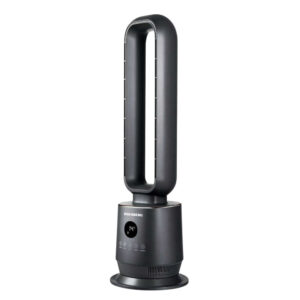 Ανεμιστήρας Πύργος Bladeless Hausberg HB-5956GR Γκρι 86cm - 70W με LED - Image 1