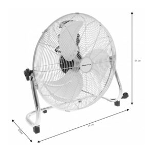 Βιομηχανικός Ανεμιστήρας Δαπέδου Telemax FE-45A1 Inox 45cm - 120W - Image 4