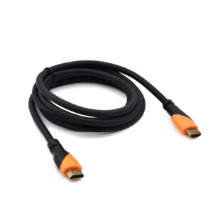 Καλώδιο HDMI PRO High Speed 2m Telemax SP-H20-20 Πορτοκαλί - 4K 60Hz, HDR & Gold-Plated - Image 1