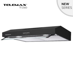 Απορροφητήρας Κουζίνας Ελεύθερος 60cm Telemax TF2360 Μαύρο - Image 1