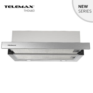 Απορροφητήρας Κουζίνας Συρόμενος 60cm Telemax TH0460 Inox - Image 1