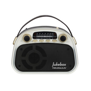 Φορητό Ραδίοφωνo Retro με Bluetooth Telemax Jukebox VX-1982 - Image 1