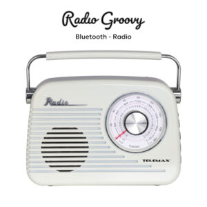 Φορητό Ραδίοφωνo Retro με Bluetooth Telemax Groovy VX-2315 - Image 5