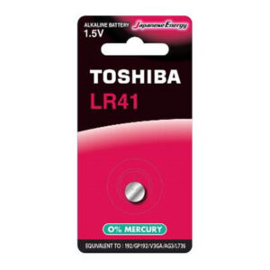 Αλκαλική Μπαταρία TOSHIBA LR41 1.5V (LR41 BP-1C) - Image 1